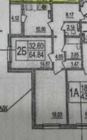 Продаж 2-к 65 кв м ЖК Еврика буд 6 Введений в екп