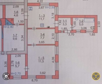 Продаж частини будинку в Дніпровському р-ні р-н. ТЦ Амстор