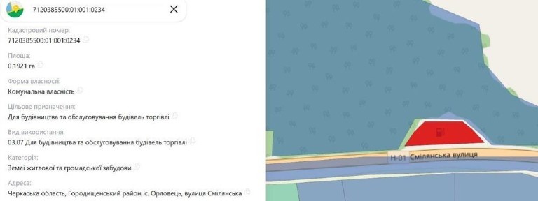 Продамо діючу заправку на трасі Київ- Знам'янка
