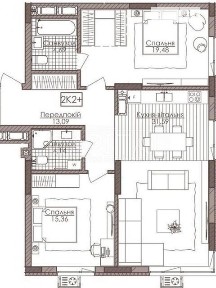 Продаж 3к квартири 90 кв. м на вул. Річкова 4 • ID 34715403