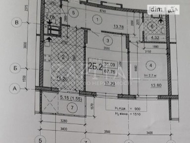 Продаж 2к квартири 72 кв. м на вул. Васильківська 37 • ID 34714890