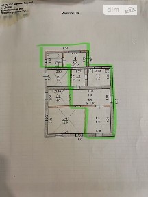 Берінга провулок, район Новокодацький, Дніпро, пров. Берінга, 2 кімнати • ID 34494404