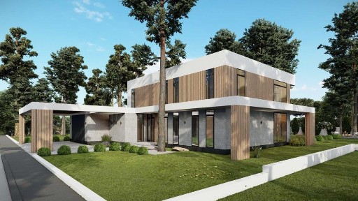 Резиденція Villa Grand | 310 м² | 17 соток | сосни | КМ Белгравія