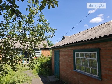 Продаж 1 поверхового будинку з гаражем і ділянкою на 10 соток, 57 кв. м, 2 кімнати, на пров. Успенський • ID 34663300