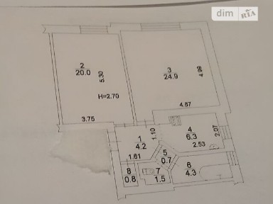Продаж кімнати 20 кв. м на вул. Довнар-Запольського 4 • ID 33007557
