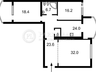 Продаж 3к квартири 130 кв. м на просп. Володимира Івасюка 8 • ID 34664251
