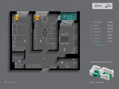Хриплинська вулиця, 5, район Майзлі, Івано-Франківськ, вул. Хриплинська 5 • ID 34664114