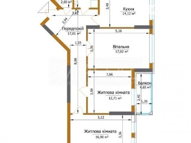 Продаж 2к квартири 91 кв. м на вул. Мальовнича 3 • ID 34721606