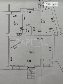 Продаж комерційного приміщення на вул. Ахматової Анни 7/15, площа 113 кв. м • ID 34667938