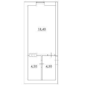 Смарт квартира 27 м2 ЖК Desna Park Residence, Зазим'я