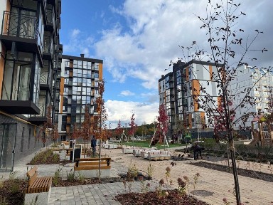 Продаж готової 1-кімнатної квартири 31 м. кв. (3 поверх)