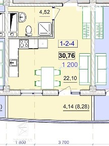 плато Аркадійське, 5, мікрорайон Аркадія, район Приморський, Одеса, плато Аркадійське 5 • ID 34626912