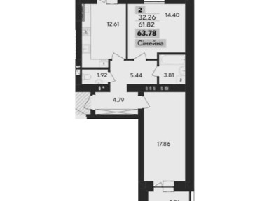 Панаса Мирного провулок, 9/1, район Озерна, Хмельницький, пров. Панаса Мирного 9/1 • ID 34619372