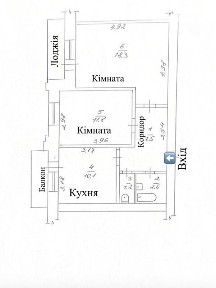 Продаж 2к квартири 54 кв. м на вул. Героїв Дніпра 59 • ID 34615520