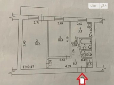 Продаж 2к квартири 48 кв. м на вул. Клочківська 186Б • ID 34600674