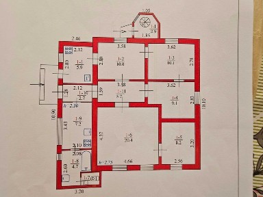 Продаж 2 поверхового будинку з гаражем і ділянкою на 18 соток, 88 кв. м, 5 кімнат, на вул. Заводська • ID 34692713