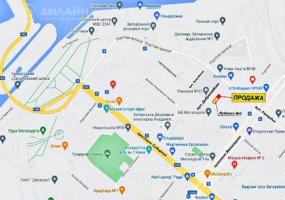 Помещение с фасадным входом на ул. Добролюбова 3. Рынок соцгорода