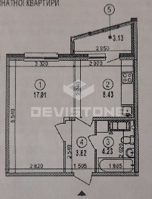 Продаж 1-кімнатної квартири 32 м², Берковецька вул., 6