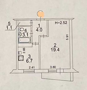 Продаж 1-кімнатної квартири 36 м², Михайла Донця вул., 28