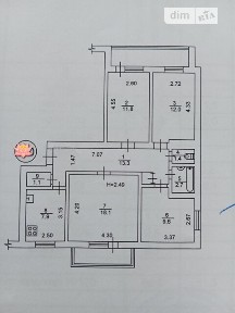 Продаж 4к квартири 86.5 кв. м на вул. Марганецька • ID 34674283