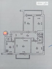 Продаж 4к квартири 86.5 кв. м на вул. Марганецька • ID 34674283