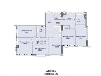 Продаж 4к квартири 200 кв. м на вул. Андрія Верхогляда 7/2 • ID 34730907