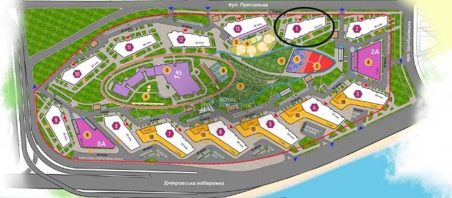 Продаж Квартири ЖК Грейт 76 м2, Частковий Ремонт, вул. Причальна 12, Дарницький р-н, Дніпровська Набережна