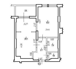 АКЦІЯ! Однокімнатна квартира 52,8 м², вул Під Голоском, зданий будинок!