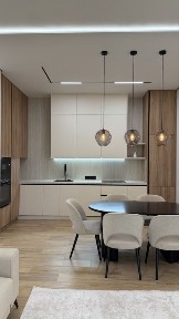 Продаж дизайнерської 2-кімнатної квартири в ЖК Grand Hills 75м2 | Камін | Гардеробна | Велика кухня-студія |