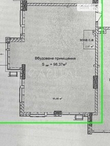 Продаж комерційного приміщення на вул. Андрія Верхогляда, площа 98 кв. м • ID 34745288