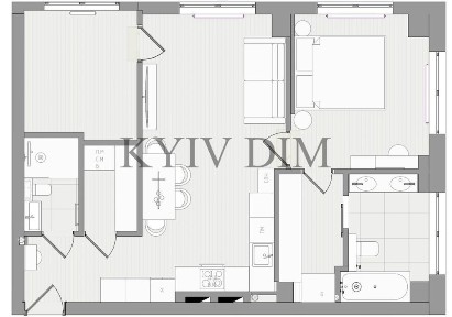 ЖК Resident Concept House. Продаж 2-кімнатної квартири. БЕЗ КОМІСІЇ!