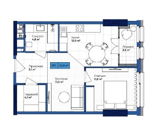ЖК Манхеттен Manhatten Продаж 1-кімнатної квартири