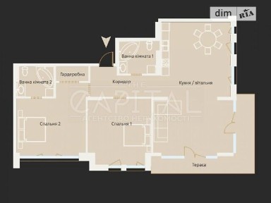 Продаж 3к квартири 125.8 кв. м на вул. Болсуновська 21 • ID 34687973