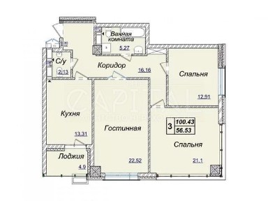 Продаж 3к квартири 100 кв. м на вул. Андрія Верхогляда 19Б • ID 34755961