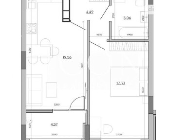 Продаж 1к квартири 51.01 кв. м на вул. Клеманська 3 • ID 34698514