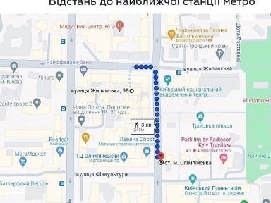 Продаж офісного приміщення 229 кв. м. на 1 поверсі на вул. Жилянська 5Б, п'ятиповерхова будівля • ID 34819084