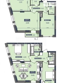 Продаж 3к квартири 71 кв. м на вул. Академіка Заболотного 1 • ID 34699886