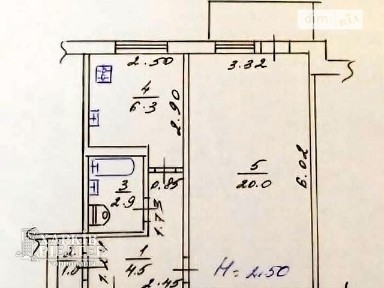 Продаж 1к квартири 35.6 кв. м на вул. Амосова 5 • ID 34703366