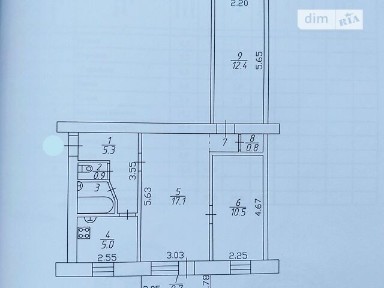 Продаж 3к квартири 55.3 кв. м на вул. Київська 5 • ID 34703235