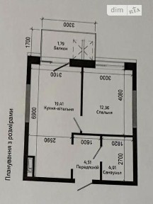 Продаж 1к квартири 43 кв. м на вул. Володимира Навроцького 69 • ID 34703204