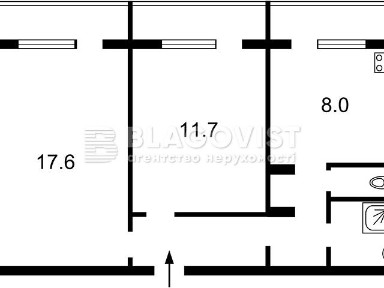 Продаж 2к квартири 62 кв. м на вул. Гетьмана Вадима 46А • ID 34702436