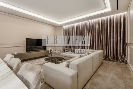 Аренда 2к квартиры 102.5м2, дизайнерский ремонт, ЖК Sherwood, панорамный вид