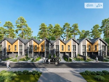 Продаж 2 поверхового таунхауса з ділянкою на 1.43 сотки, 107 кв. м, 4 кімнати, на вул. Котляревського • ID 34704508