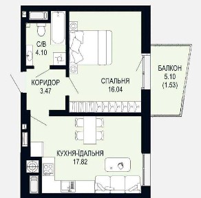 Продаж 1-но кімнатної квартири в ЖК Viking Hills по вул. Щурата.