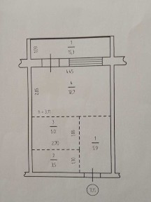1-к квартира 28 м² з ремонтом та мебелью, ЖК Жовтень, Бровари