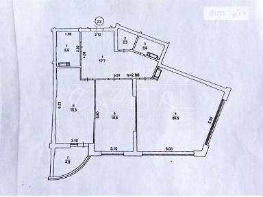 Продаж 2к квартири 106 кв. м на вул. Глибочицька 73 • ID 34714068