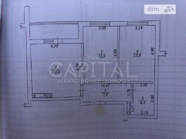 Продаж 2к квартири 71 кв. м на вул. Ревуцького 40Б • ID 34710541