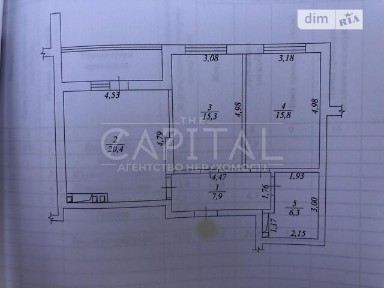 Продаж 2к квартири 71 кв. м на вул. Ревуцького 40Б • ID 34953945