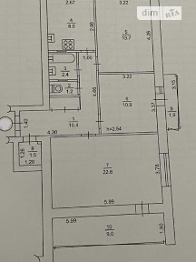 Продаж 3к квартири 81.6 кв. м на пров. Лабораторний 4 • ID 34710500