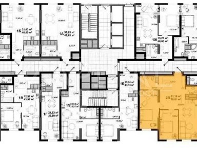 Продаж 2к квартири 78 кв. м на вул. Олени Теліги 25 • ID 34773088